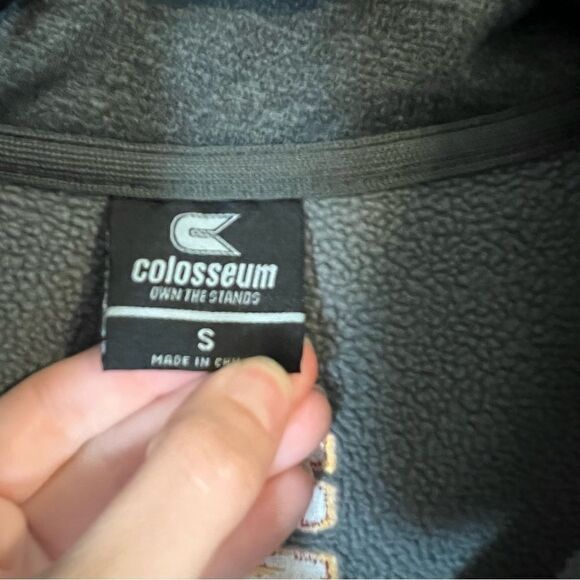 ✨ Colosseum Gray Iowa State Full Zip Jacket Small - Picture 6 of 11
